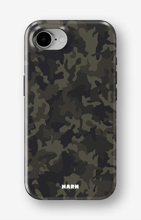 iPhone 17e Tough Case – Jungle Green Camo - View 1