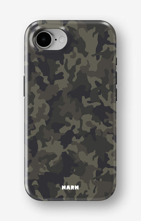 iPhone 17e Tough Case – Jungle Green Camo - View 1