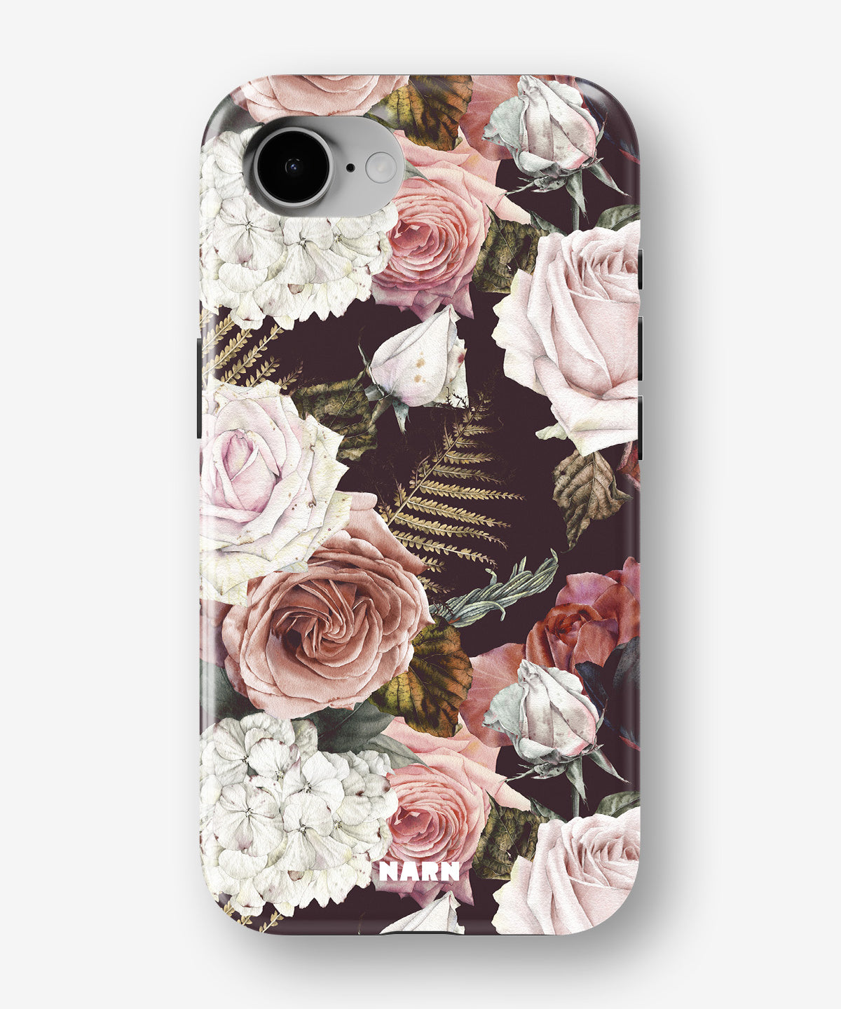 iPhone 17e Tough Case – Midnight Roses - View 1