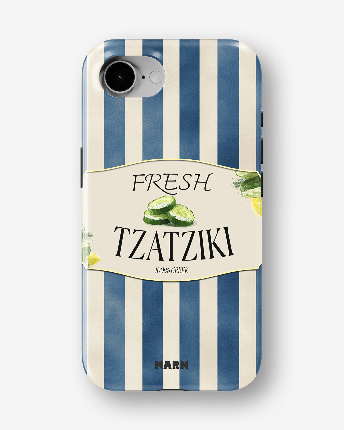 iPhone 17e Tough Case – Greek Blues - View 1