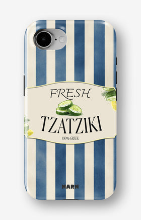 iPhone 17e Tough Case – Greek Blues - View 1