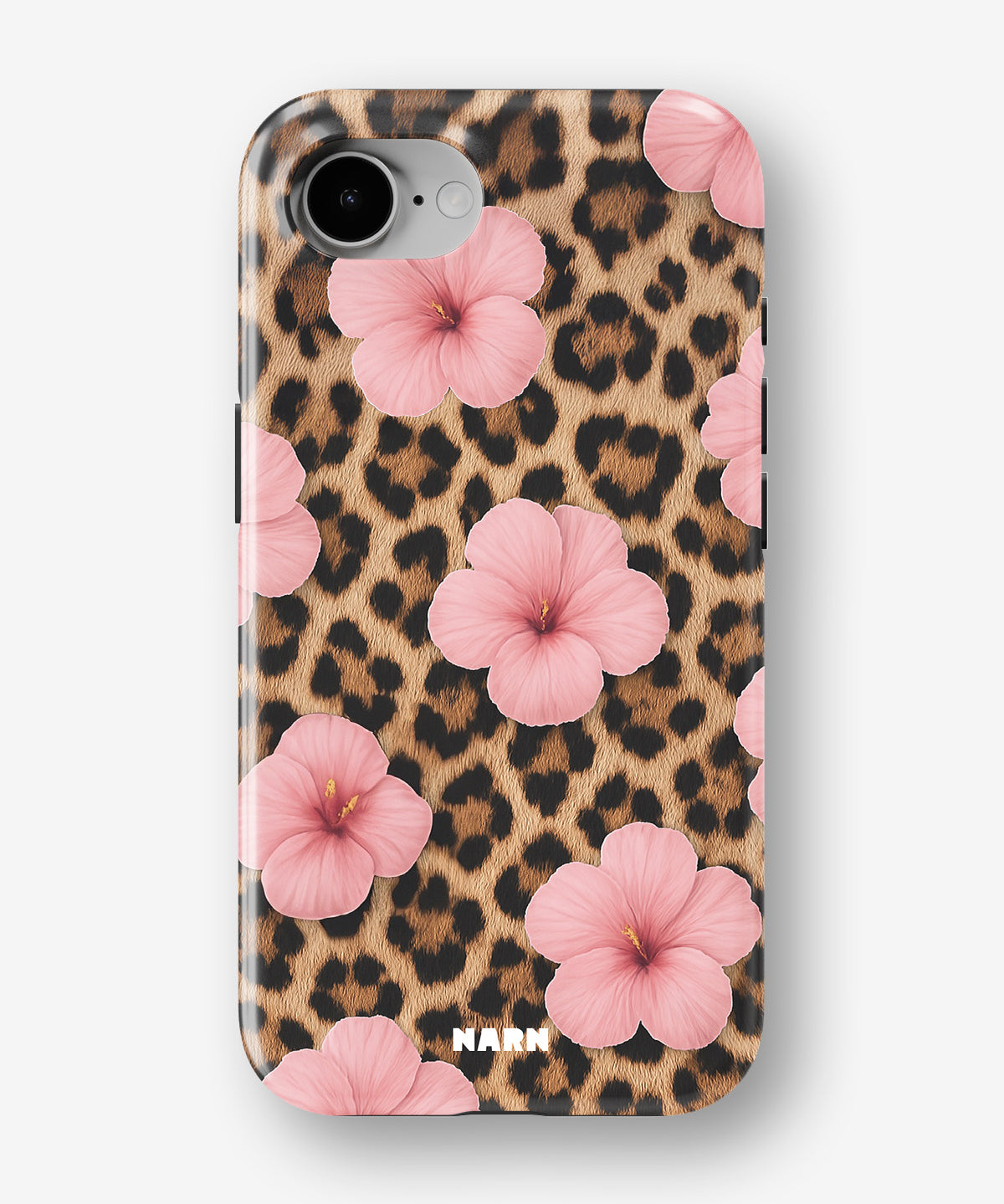 iPhone 17e Tough Case – Leopard Flower - View 1