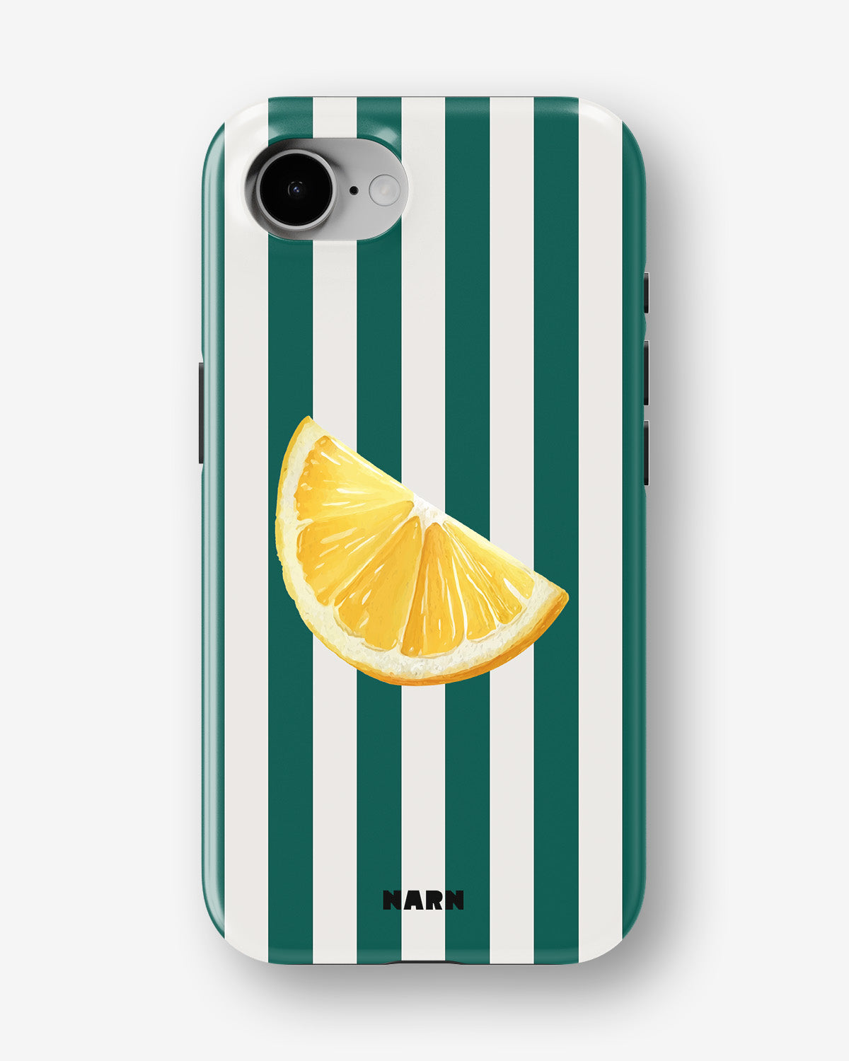 iPhone 17e Tough Case – Lemon Stripes - View 1
