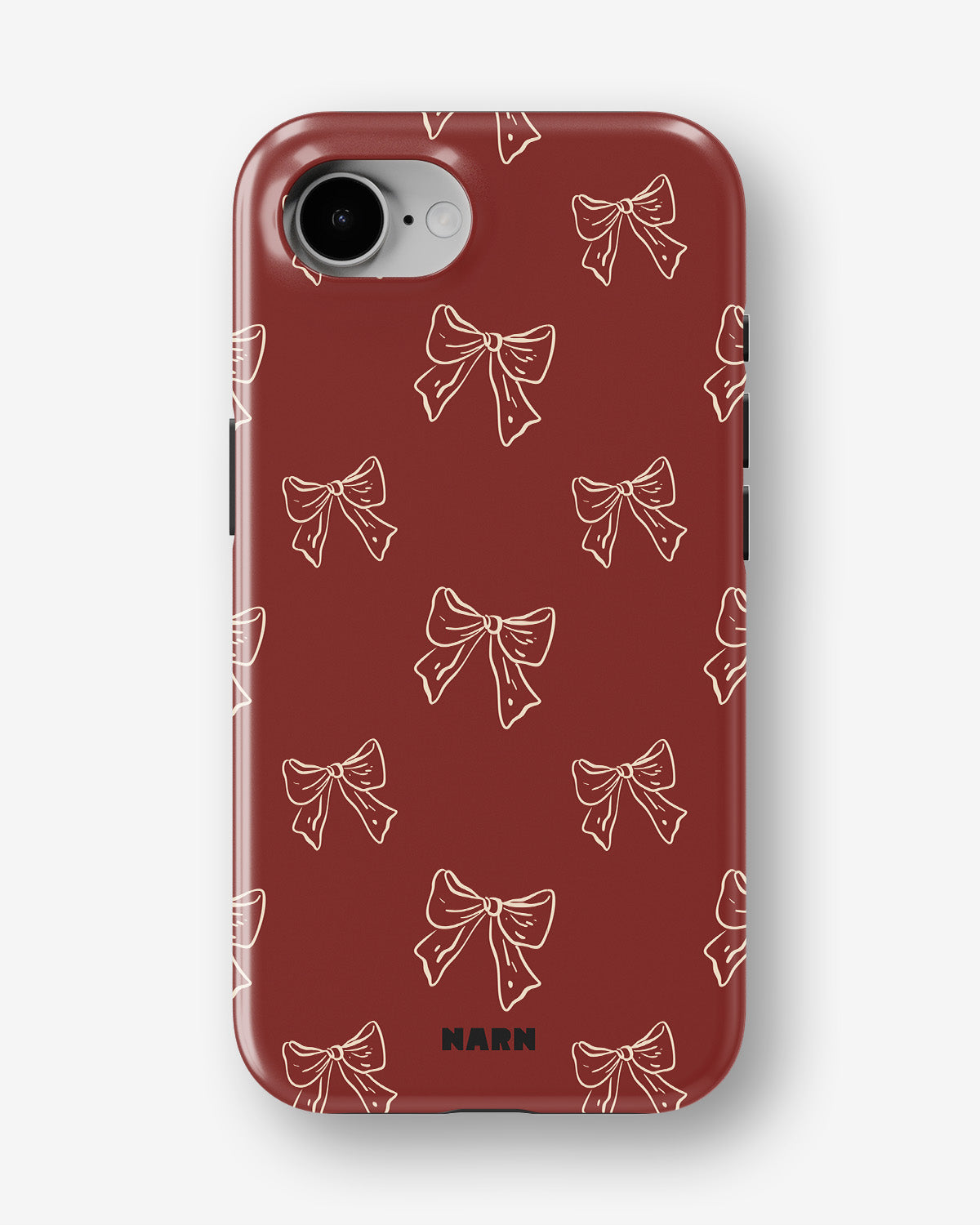 iPhone 17e Tough Case – Cherry Bows - View 1
