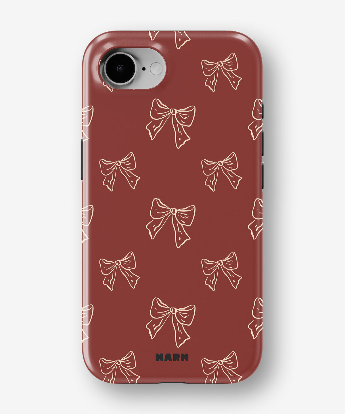 iPhone 17e Tough Case – Cherry Bows - View 1