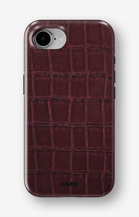 iPhone 17e Tough Case – Rouge Croc - View 1