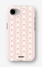 iPhone 17e Tough Case – Rose Lines - View 1