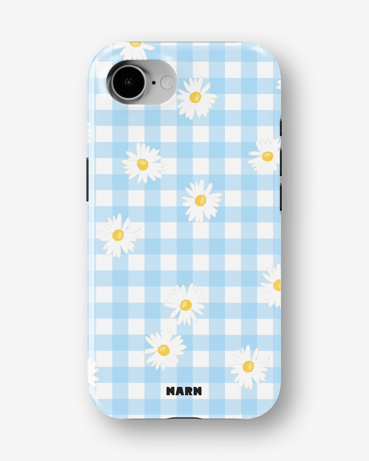 iPhone 17e Tough Case – Blue Daisies - View 1