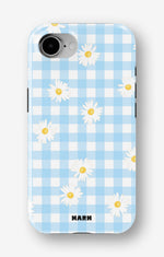 iPhone 17e Tough Case – Blue Daisies - View 1
