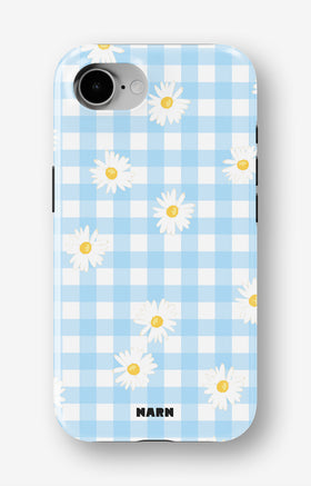 iPhone 17e Tough Case – Blue Daisies - View 1