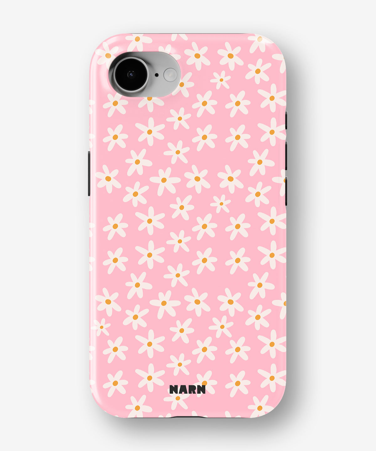 iPhone 17e Tough Case – Pink Daisy - View 1