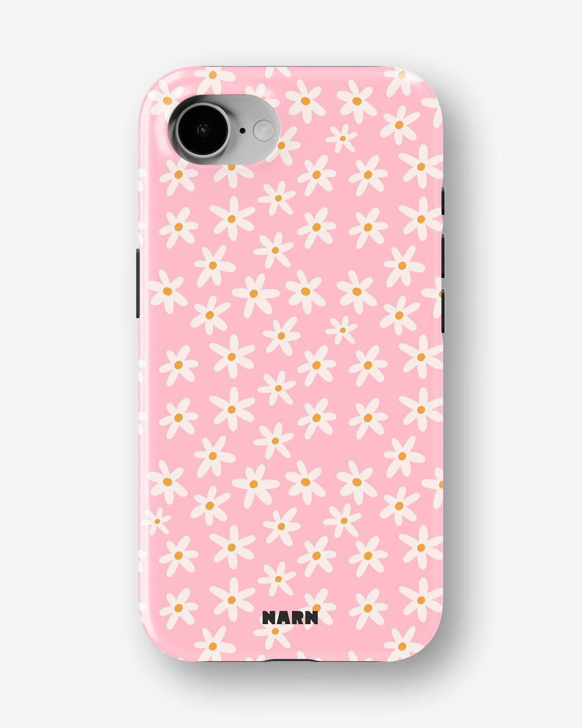 iPhone 17e Tough Case – Pink Daisy - View 1