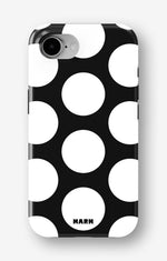 iPhone 17e Tough Case – Bold Dots - View 1