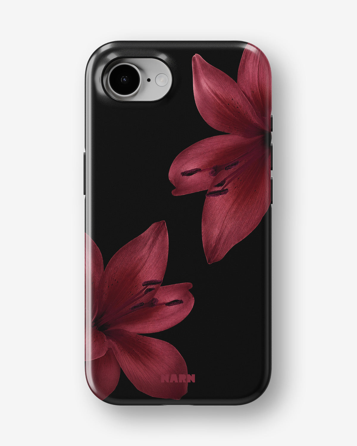 iPhone 17e Tough Case – Ruby Lily - View 1