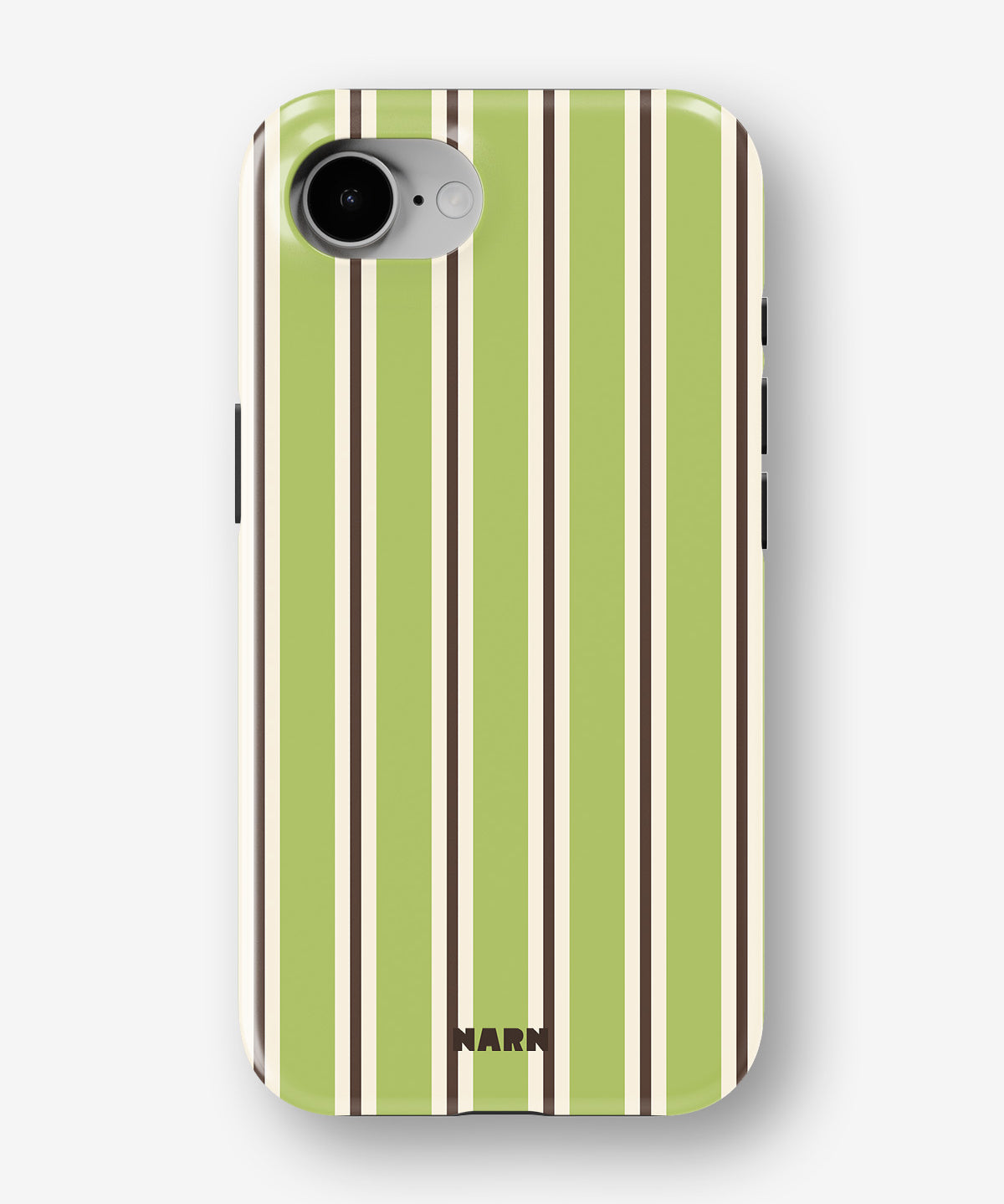 iPhone 17e Tough Case – Matcha Lines - View 1