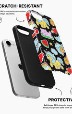 iPhone 17e Tough Case – Cute Stickers - View 2