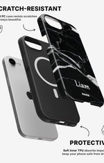 iPhone 17e Tough Case – Custom - Black Marble - View 2