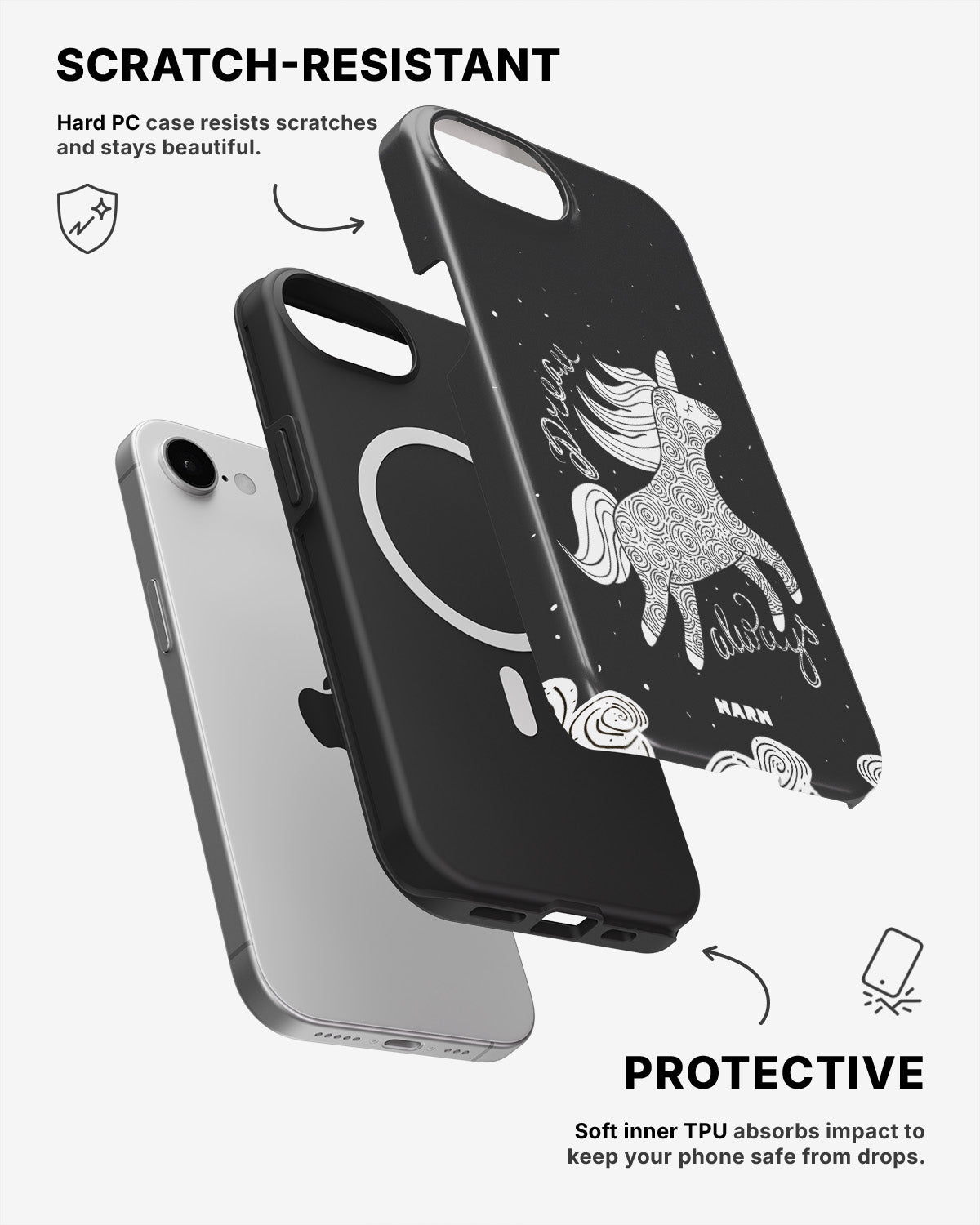iPhone 17e Tough Case – Dream Always - View 2