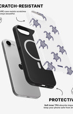 iPhone 17e Tough Case – Blue Turtles - View 2