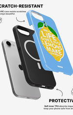 iPhone 17e Tough Case – Lemon Quote - View 2