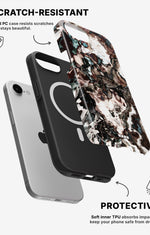 iPhone 17e Tough Case – Marble Brown - View 2