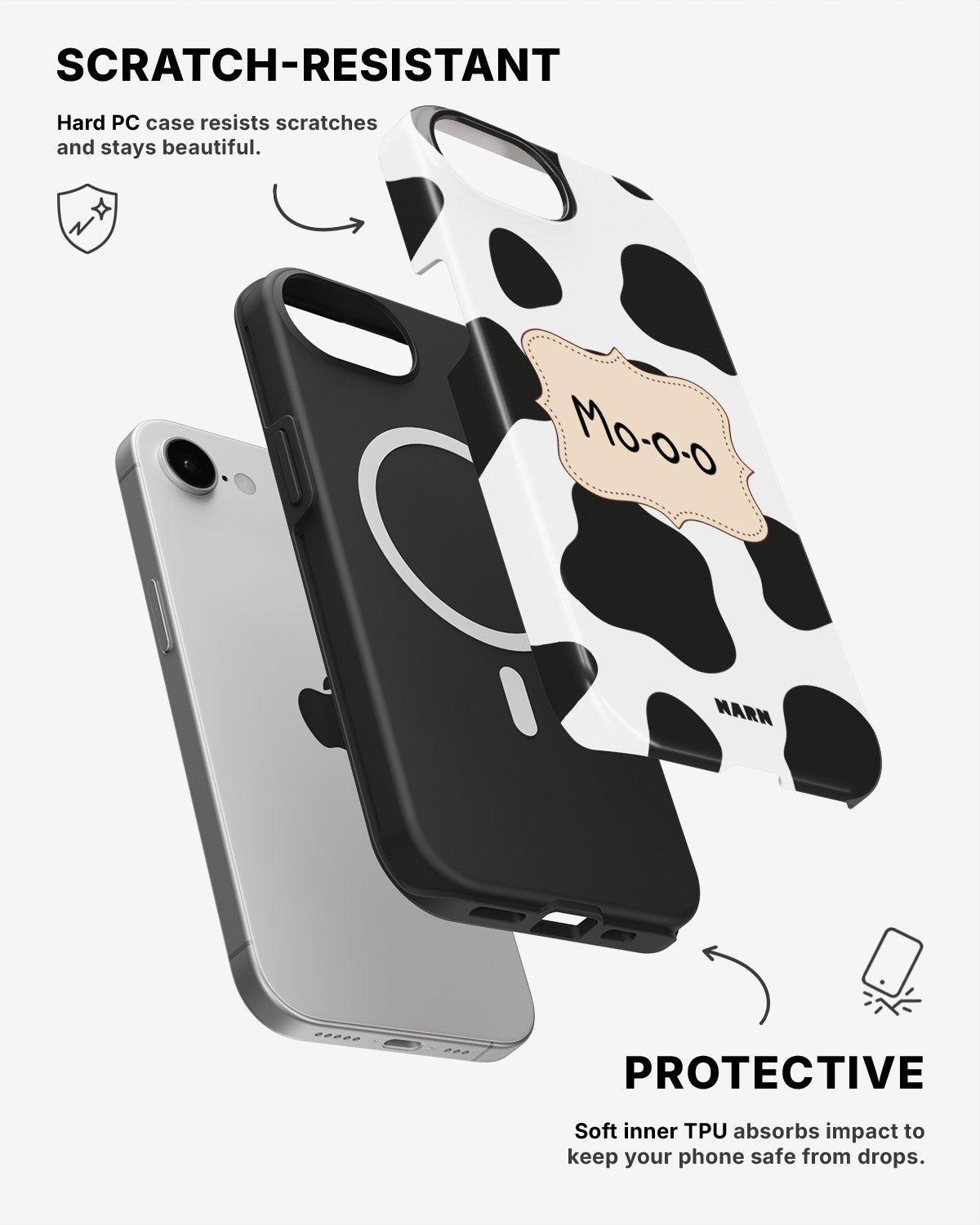 iPhone 17e Tough Case – Mo-o-o - View 2