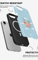 iPhone 17e Tough Case – Dreamy Pig - View 2