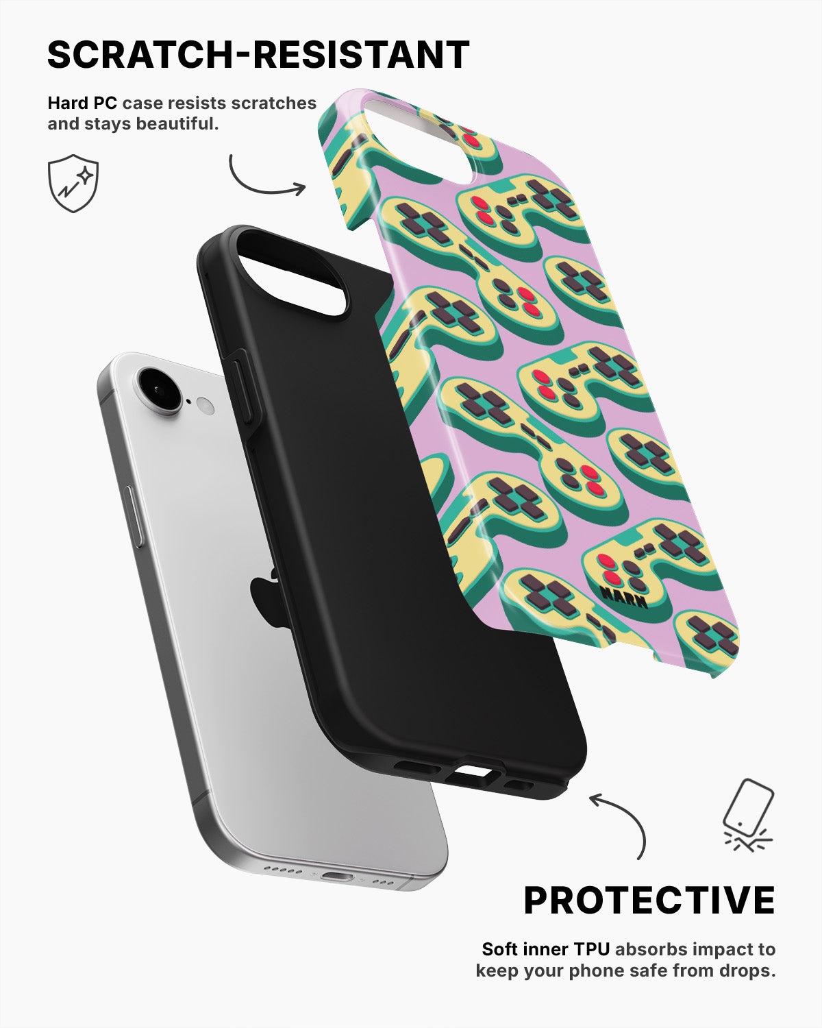 iPhone 17e Tough Case – Gamepad - View 2