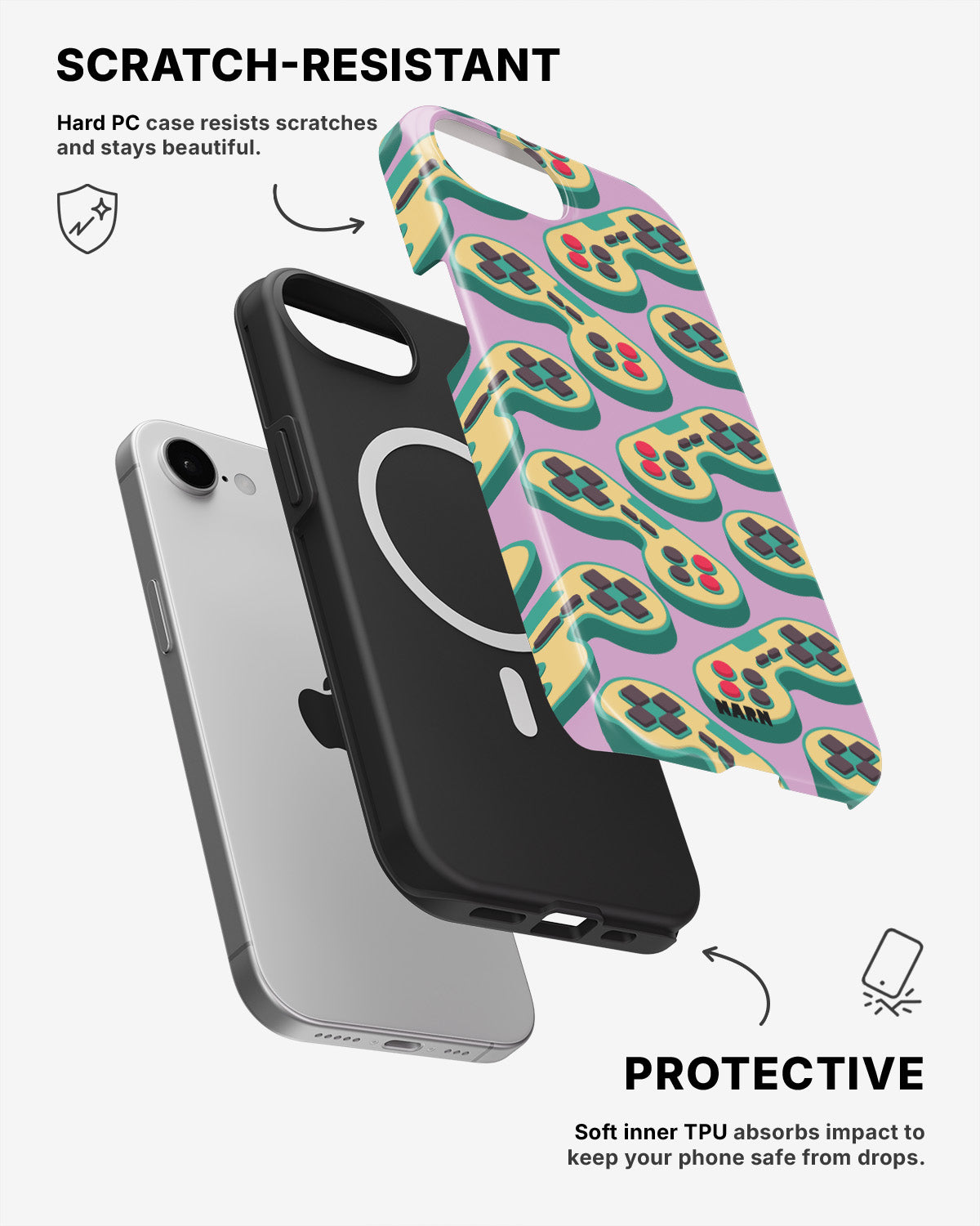 iPhone 17e Tough Case – Gamepad - View 2