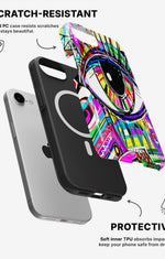 iPhone 17e Tough Case – Abstract Eye - View 2