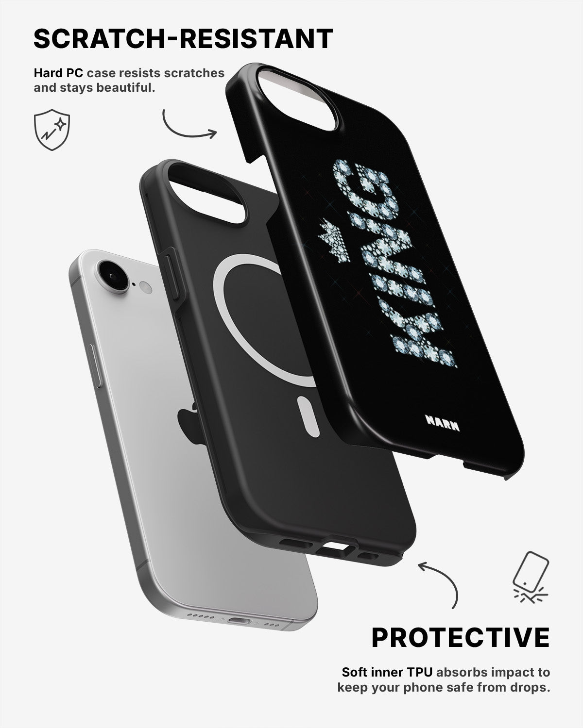 iPhone 17e Tough Case – King - View 2