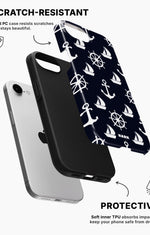 iPhone 17e Tough Case – Deep Blue Voyage - View 2