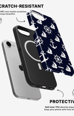 iPhone 17e Tough Case – Deep Blue Voyage - View 2