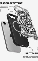 iPhone 17e Tough Case – Henna Mandala - View 2