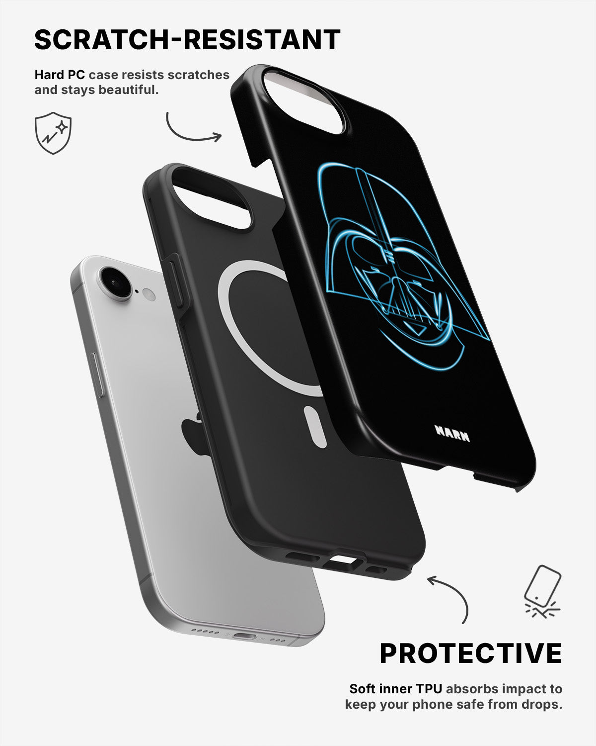 iPhone 17e Tough Case – Darth Vader - View 2