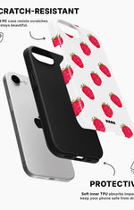 iPhone 17e Tough Case – Raspberry Bliss - View 2