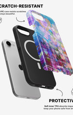iPhone 17e Tough Case – Purple Hearts - View 2