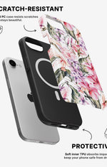 iPhone 17e Tough Case – Watercolor Flowers - View 2