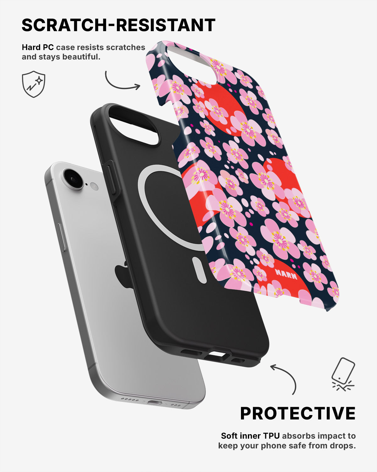 iPhone 17e Tough Case – Tokyo Nights - View 2