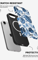 iPhone 17e Tough Case – Blue Tropics - View 2