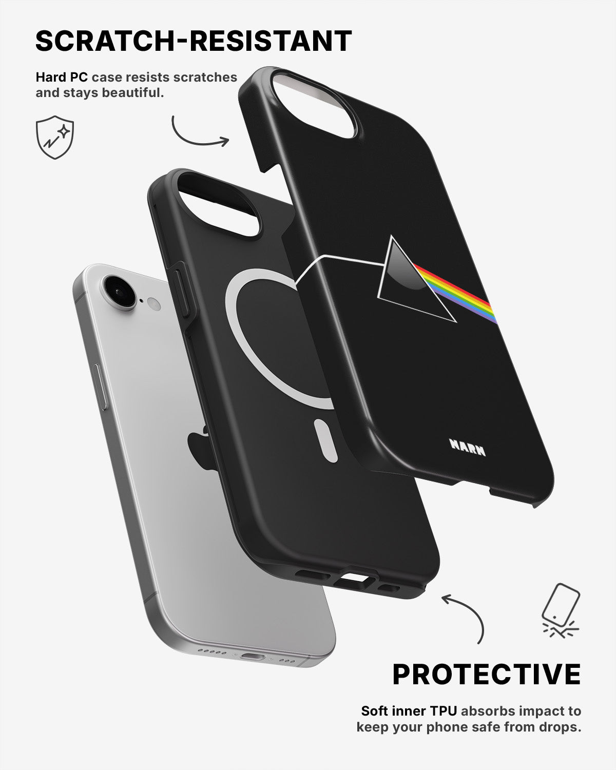 iPhone 17e Tough Case – Dark Side - View 2