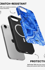iPhone 17e Tough Case – Blue Vintage - View 2