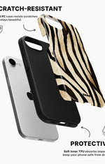 iPhone 17e Tough Case – Wild Zebra - View 2