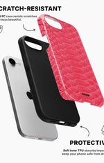 iPhone 17e Tough Case – Pink Snake - View 2
