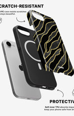 iPhone 17e Tough Case – Golden Zebra - View 2