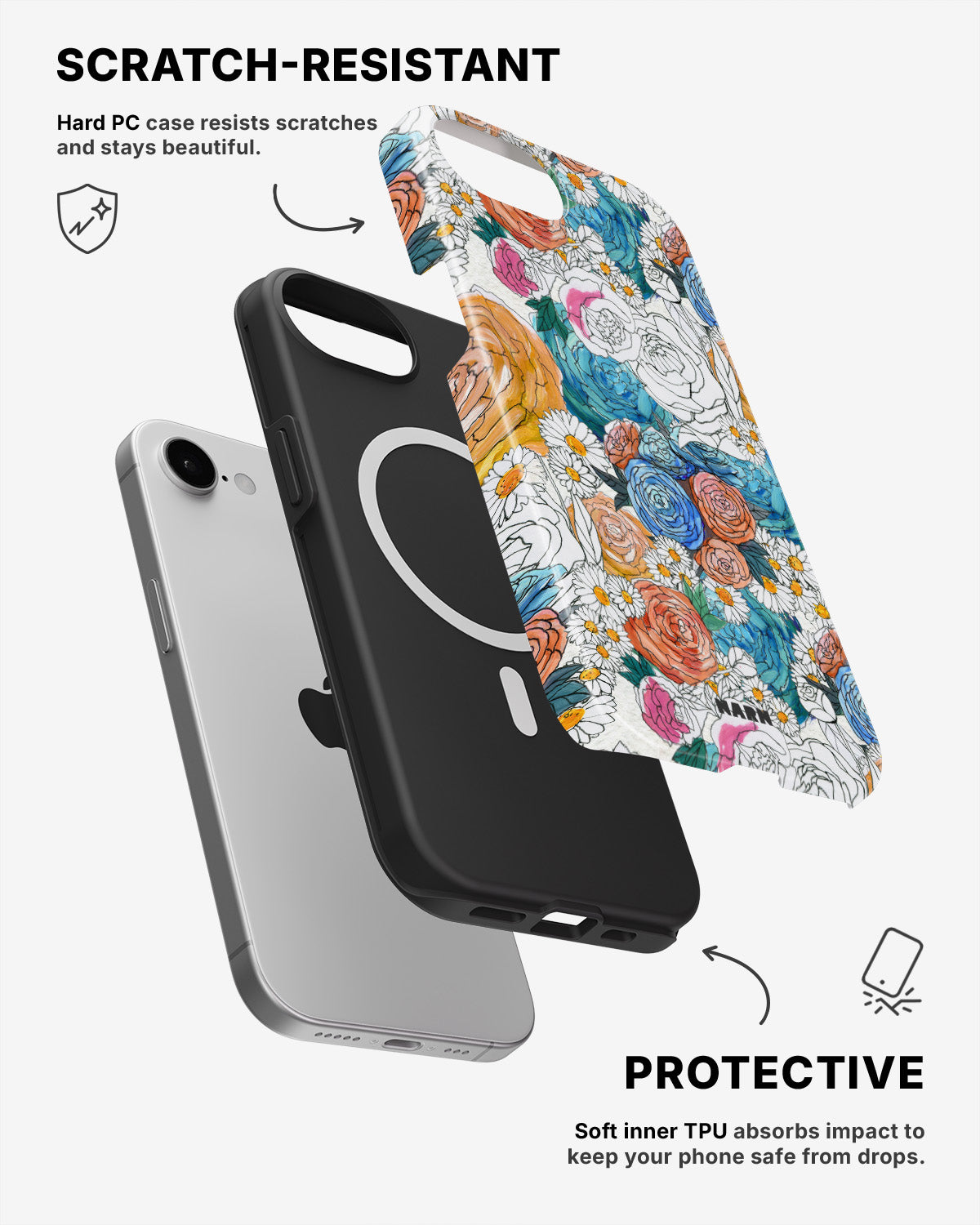 iPhone 17e Tough Case – Midsommer - View 2