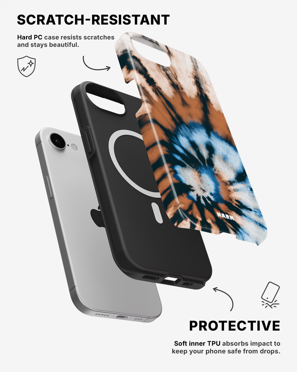 iPhone 17e Tough Case – Boho Dream - View 2