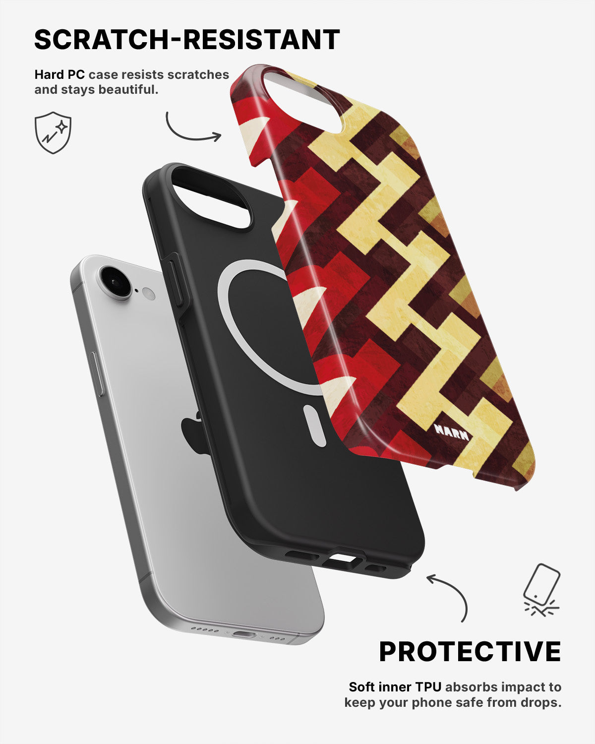 iPhone 17e Tough Case – 70s - View 2