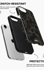 iPhone 17e Tough Case – Jungle Green Camo - View 2