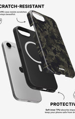 iPhone 17e Tough Case – Jungle Green Camo - View 2
